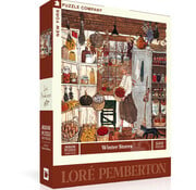 New York Puzzle Company New York Puzzle Co. Loré Pemberton: Winter Stores Puzzle 500pcs