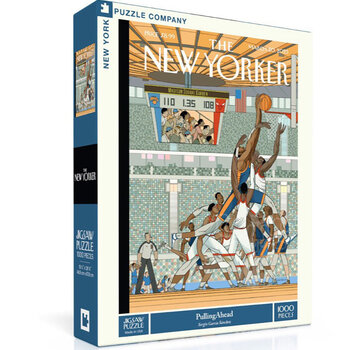 New York Puzzle Company New York Puzzle Co. The New Yorker: Pulling Ahead Puzzle 1000pcs