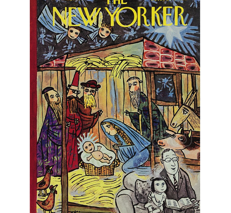 New York Puzzle Co. The New Yorker: First Noel Puzzle 1000pcs