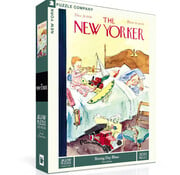 New York Puzzle Company New York Puzzle Co. The New Yorker: Boxing Day Blues Puzzle 500pcs