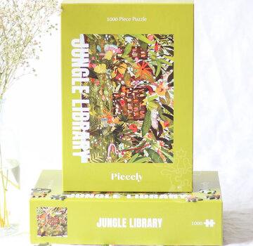 Piecely Puzzles Piecely Jungle Library Puzzle 1000pcs