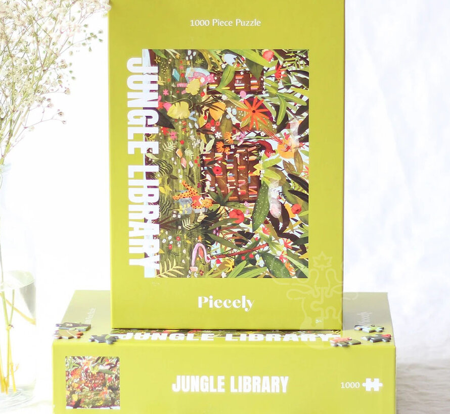 Piecely Jungle Library Puzzle 1000pcs