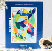 Piecely Puzzles FINAL SALE Piecely Parrots Puzzle 500pcs