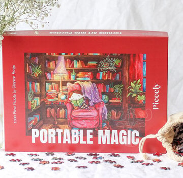 Piecely Puzzles FINAL SALE Piecely Portable Magic Puzzle 1000pcs