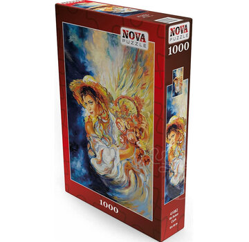 Nova FINAL SALE Nova A Bouquet of Flowers Puzzle 1000pcs ONLINE ORDER ONLY