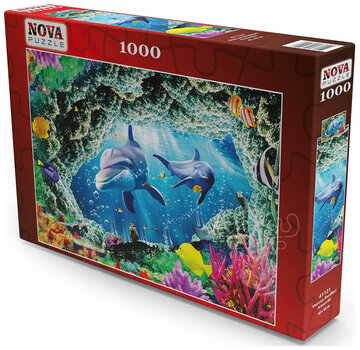 Nova FINAL SALE Nova Among Coral Reefs Puzzle 1000pcs ONLINE ORDER ONLY
