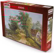 Nova FINAL SALE Nova An Ordinary Day on the Village Road Puzzle 1000pcs ONLINE ORDER ONLY