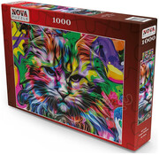 Nova Nova Angry Cat Puzzle 1000pcs ONLINE ORDER ONLY
