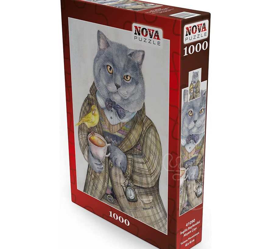 Nova British Cat Puzzle 1000pcs ONLINE ORDER ONLY