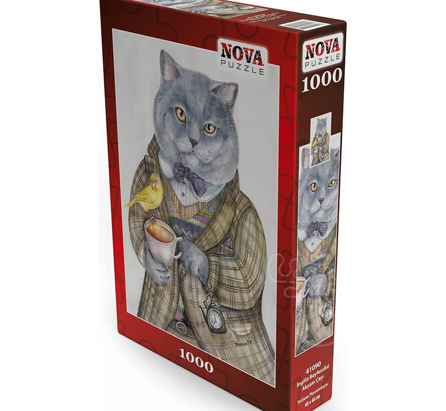 Nova British Cat Puzzle 1000pcs