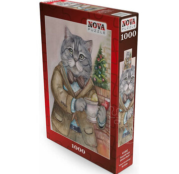 Nova Nova British Cat Puzzle 1000pcs