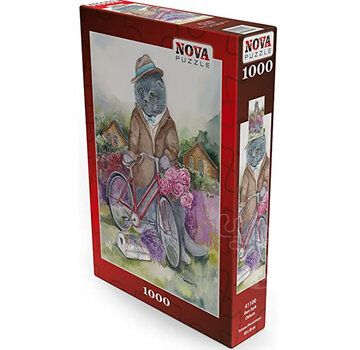 Nova FINAL SALE Nova British Cat Puzzle 1000pcs ONLINE ORDER ONLY
