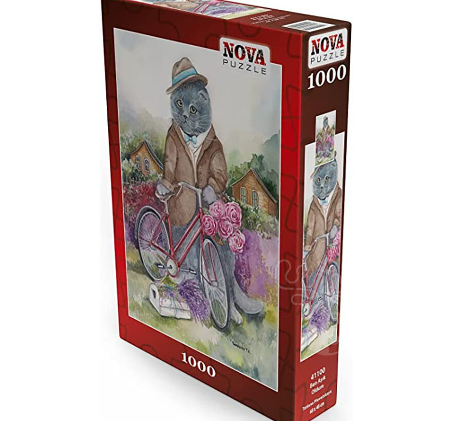 Nova British Cat Puzzle 1000pcs ONLINE ORDER ONLY