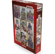 Nova Nova British Cats Puzzle 1000pcs ONLINE ORDER ONLY