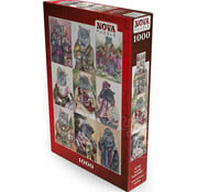 Nova Nova British Cats Puzzle 1000pcs