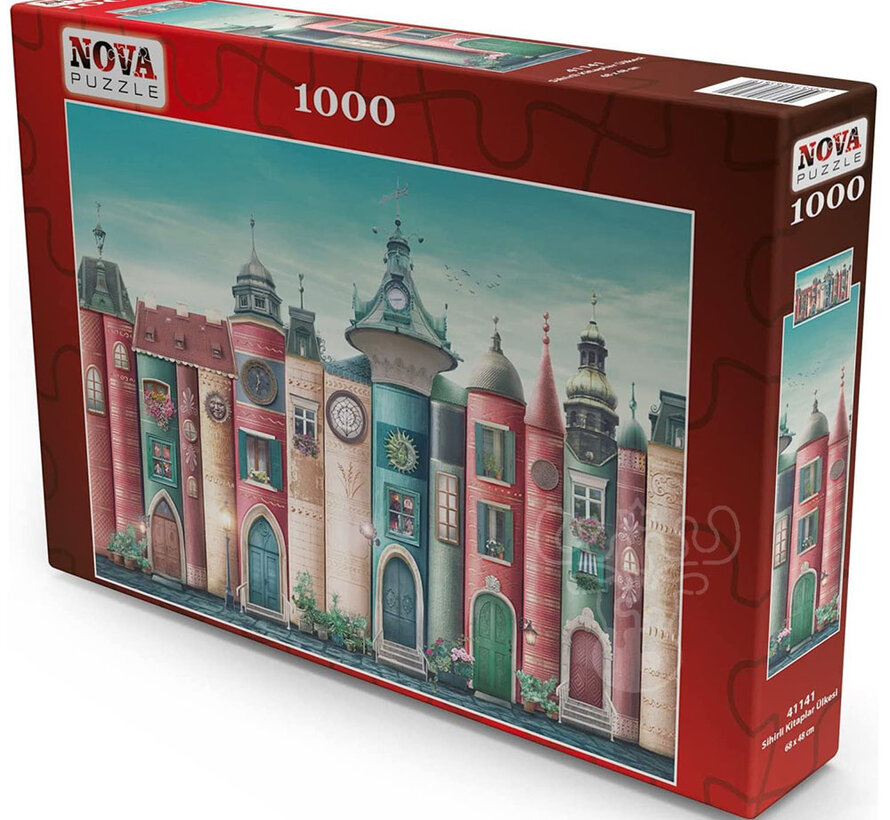 Nova Magic Books Country Puzzle 1000pcs ONLINE ORDER ONLY