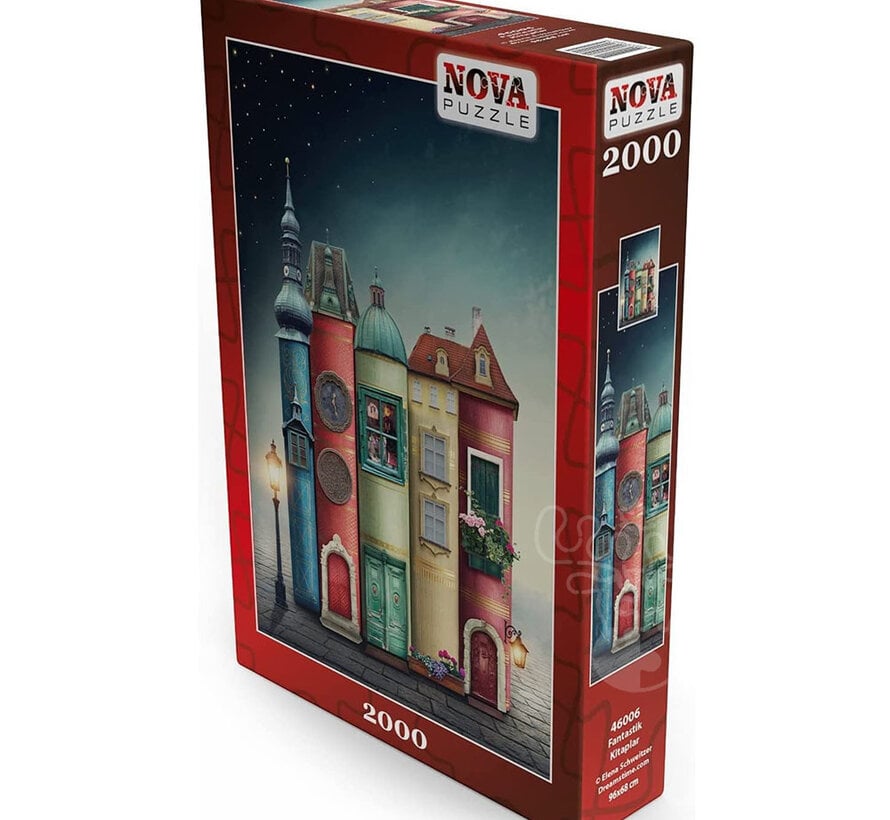 Nova Fantasy Books Puzzle 2000pcs