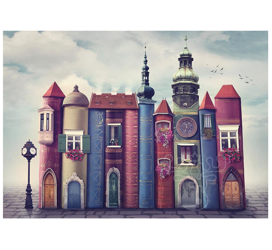 Nova Magic Book Houses Puzzle 1500pcs ONLINE ORDER ONLY