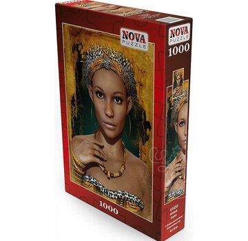 Nova FINAL SALE Nova African Woman Puzzle 1000pcs ONLINE ORDER ONLY