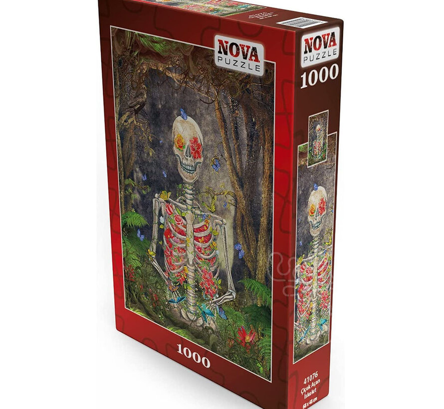 Nova Blooming Skeleton Puzzle 1000pcs ONLINE ORDER ONLY
