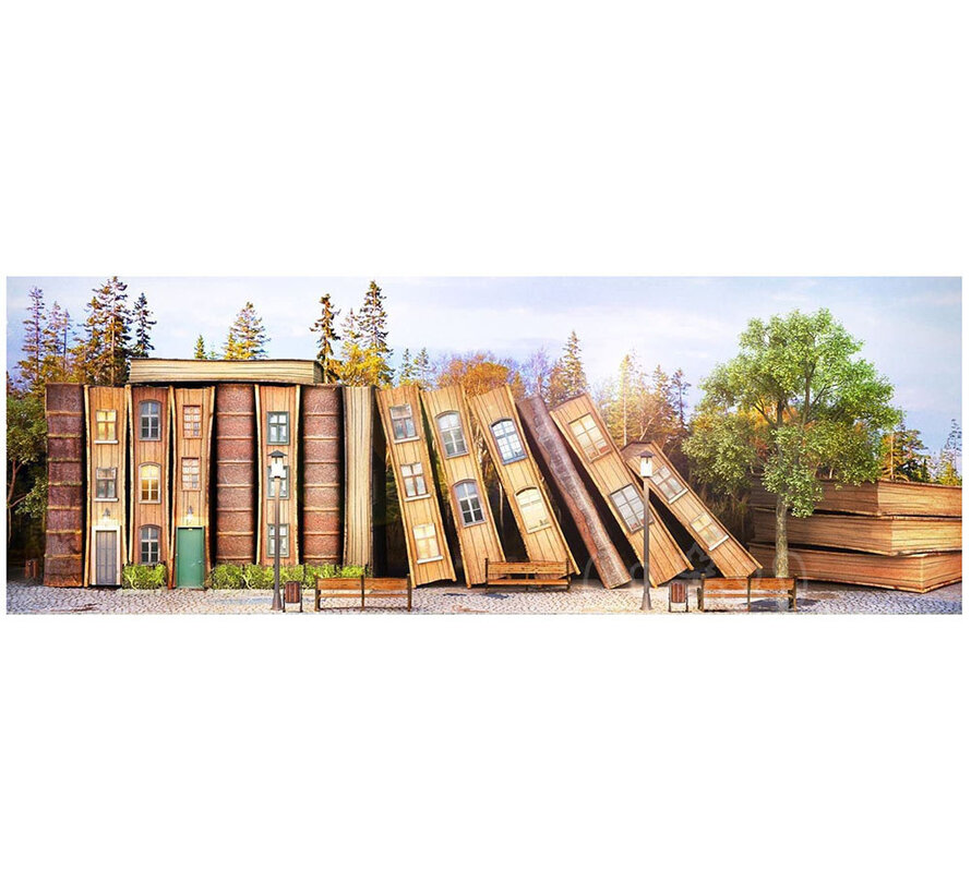 Nova Book Street Panorama Puzzle 1000pcs ONLINE ORDER ONLY