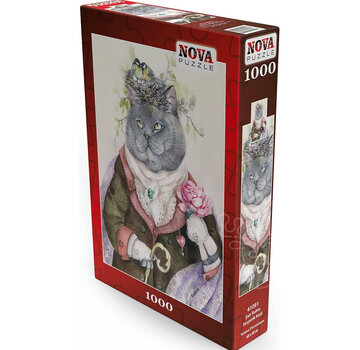 Nova FINAL SALE Nova British Cat Puzzle 1000pcs ONLINE ORDER ONLY