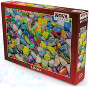 Nova FINAL SALE Nova Colored Stones Puzzle 1000pcs ONLINE ORDER ONLY