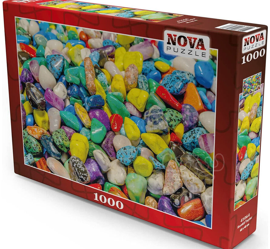 FINAL SALE Nova Colored Stones Puzzle 1000pcs ONLINE ORDER ONLY