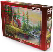 Nova FINAL SALE Nova Cabin in the Forest Puzzle 1000pcs ONLINE ORDER ONLY