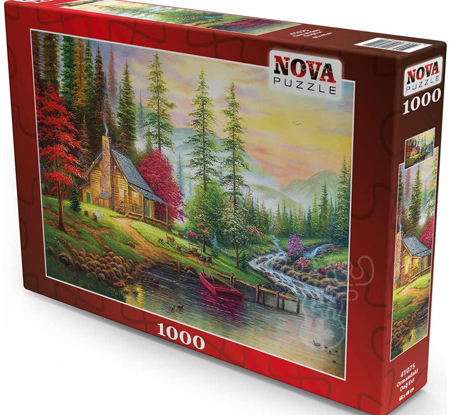 Nova Cabin in the Forest Puzzle 1000pcs ONLINE ORDER ONLY