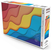 Nova FINAL SALE Nova Colorful Waves Puzzle 1000pcs ONLINE ORDER ONLY