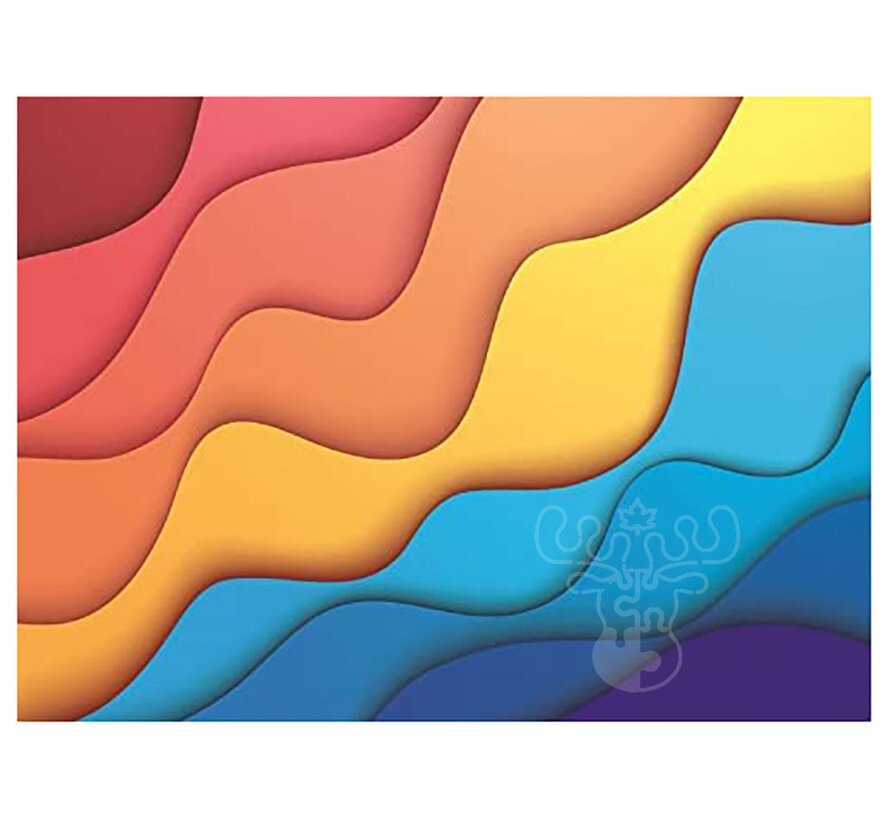 Nova Colorful Waves Puzzle 1000pcs