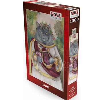 Nova Nova Costumed Cat Puzzle 1000pcs