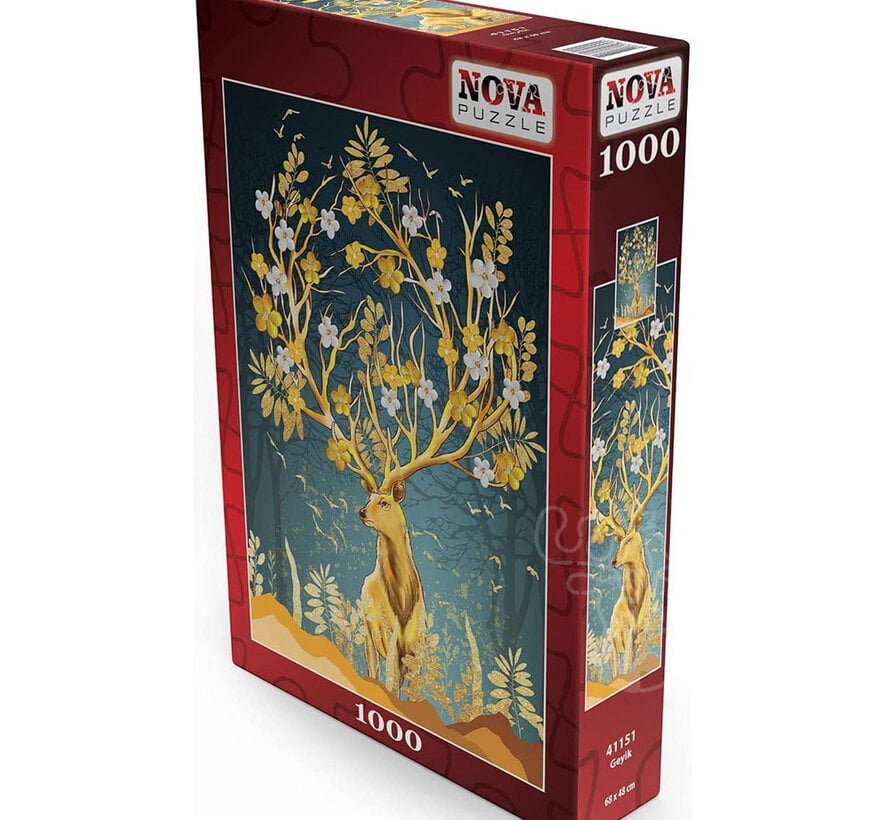 FINAL SALE Nova Deer Puzzle 1000pcs ONLINE ORDER ONLY