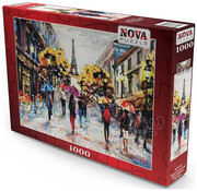 Nova Nova Eiffel Streets Puzzle 1000pcs
