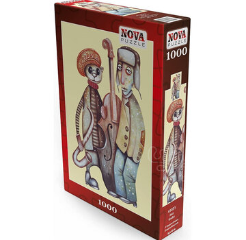 Nova FINAL SALE Nova Eugene Ivanov - Jazz Band Puzzle 1000pcs ONLINE ORDER ONLY