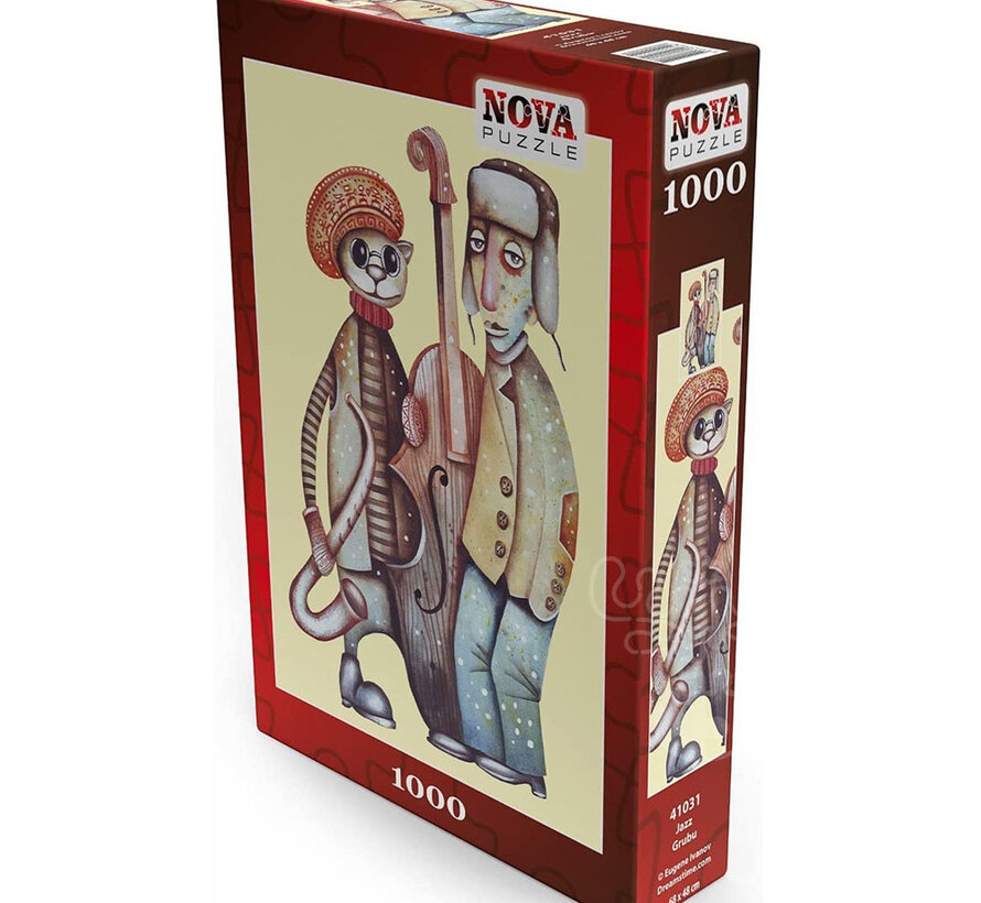 FINAL SALE Nova Eugene Ivanov - Jazz Band Puzzle 1000pcs ONLINE ORDER ONLY