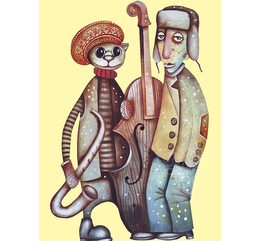 FINAL SALE Nova Eugene Ivanov - Jazz Band Puzzle 1000pcs ONLINE ORDER ONLY