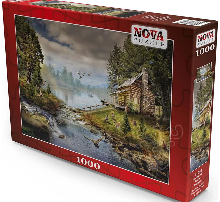 FINAL SALE Nova Fisherman's Dream Puzzle 1000pcs ONLINE ORDER ONLY