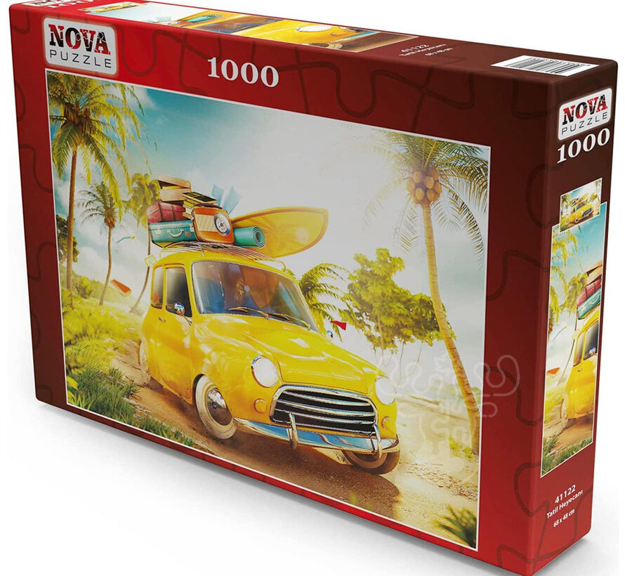 FINAL SALE Nova Holiday Excitement Puzzle 1000pcs ONLINE ORDER ONLY