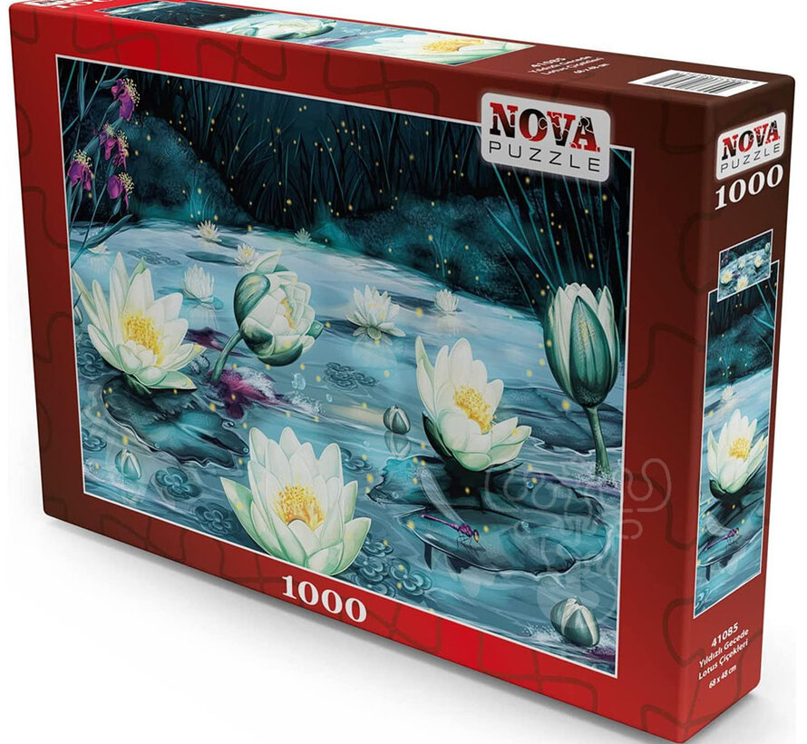 Nova Lotus Flowers Puzzle 1000pcs ONLINE ORDER ONLY