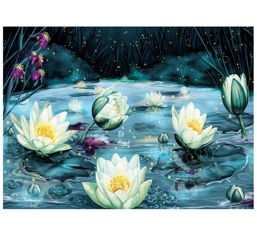Nova Lotus Flowers Puzzle 1000pcs ONLINE ORDER ONLY