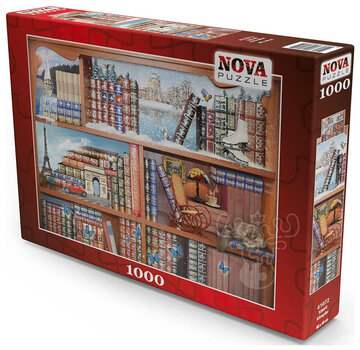 Nova FINAL SALE Nova Magic Books Puzzle 1000pcs ONLINE ORDER ONLY