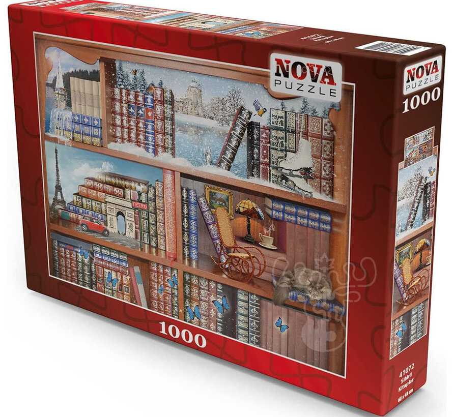Nova Magic Books Puzzle 1000pcs ONLINE ORDER ONLY