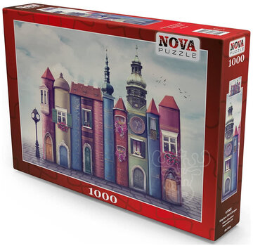 Nova Nova Magic World of Books Puzzle 1000pcs