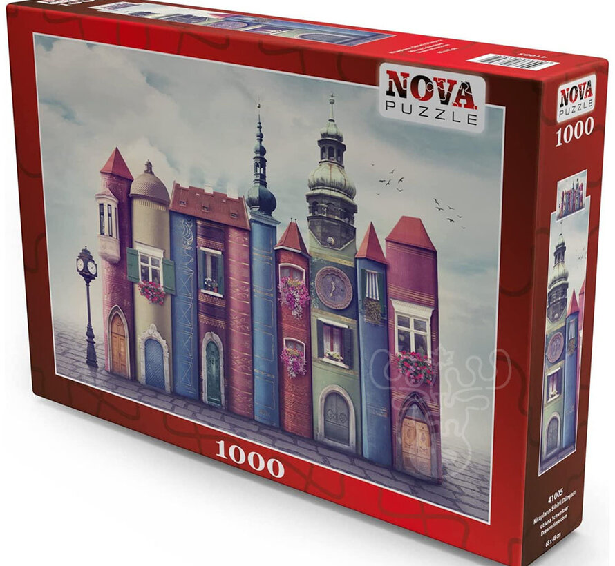 Nova Magic World of Books Puzzle 1000pcs ONLINE ORDER ONLY