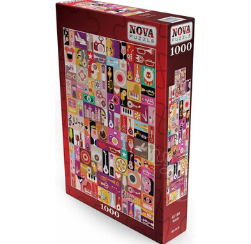 Nova FINAL SALE Nova Music Illustration Puzzle 1000pcs ONLINE ORDER ONLY