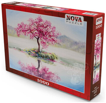 Nova Nova Pink Cherry Blossom Puzzle 1000pcs ONLINE ORDER ONLY