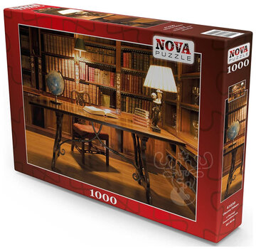 Nova FINALS SALE Nova Reading Room Puzzle 1000pcs ONLINE ORDER ONLY