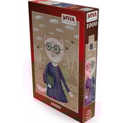 Nova FINAL SALE Nova Sofya Saburova - Smart Cat Puzzle 1000pcs ONLINE ORDER ONLY